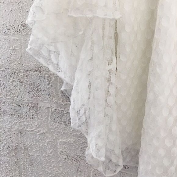 #114 SHANNON FORD white blouse - Picture 4 of 7